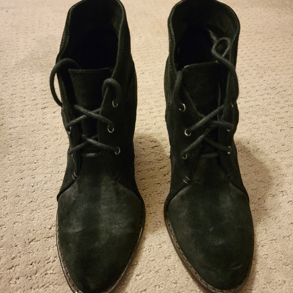 Luxury Rebel Black Suede Boots